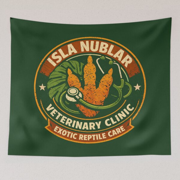 Item preview, Isla Nublar Exotic Reptile Veterinary Clinic designed and sold by agearb.
