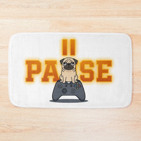 Item preview, Paused Game Pug designed and sold by Christopher Faxon.