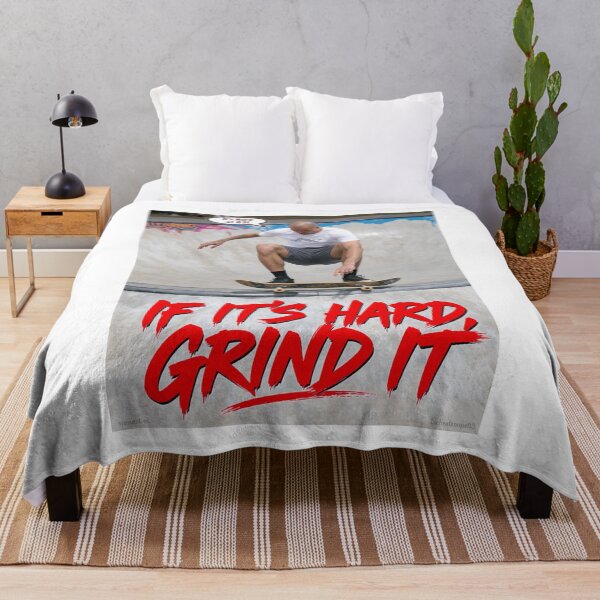 Item preview, It's Hard, Grind It Print designed and sold by Lichentroupe63.