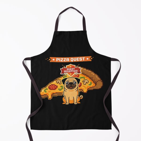 Item preview, Pizza Quest Pug designed and sold by Christopher Faxon.