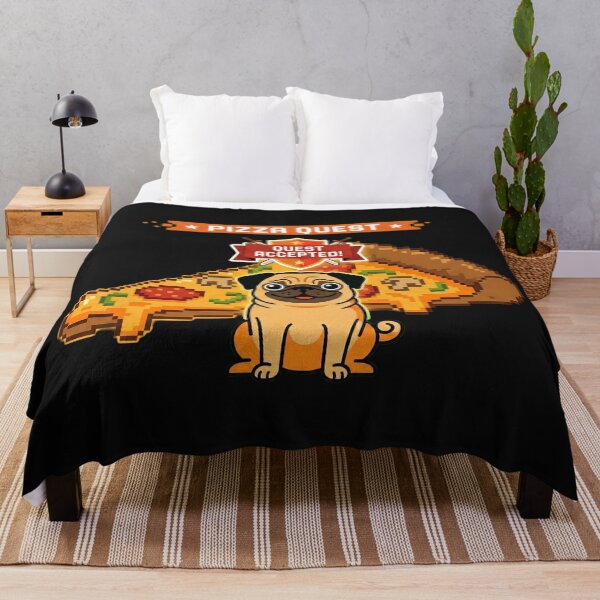 Item preview, Pizza Quest Pug designed and sold by Christopher Faxon.