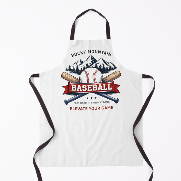 Item preview, Rocky Mountain Baseball – Elevate Your Game Vintage Sports Badge Design designed and sold by IvannaMoroz.