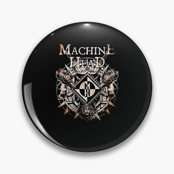 Item preview, Machine Head Heavy Metal Band Crest Art designed and sold by billyawoodwrd.