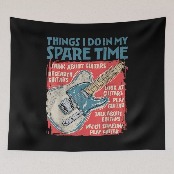 Item preview, Guitar Things I Do in My Spare Time Funny Electric Guitarist designed and sold by Goleon12.