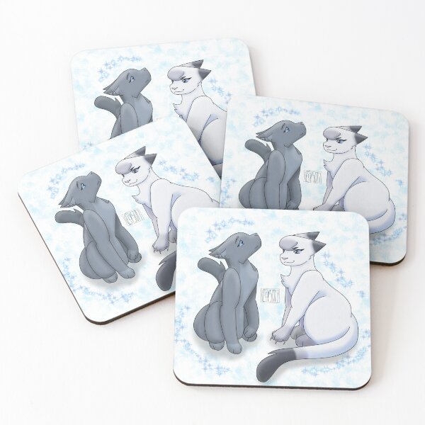 Item preview, Bluestar and Snowfur (background) designed and sold by ceolsonart.