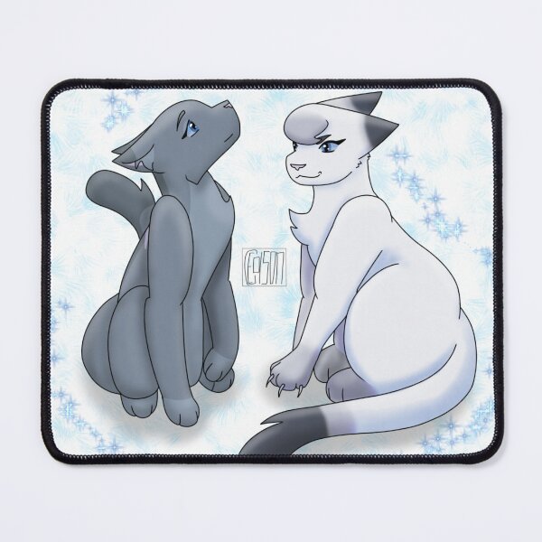 Item preview, Bluestar and Snowfur (background) designed and sold by ceolsonart.