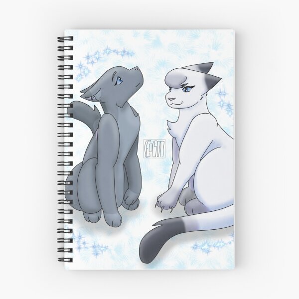 Item preview, Bluestar and Snowfur (background) designed and sold by ceolsonart.