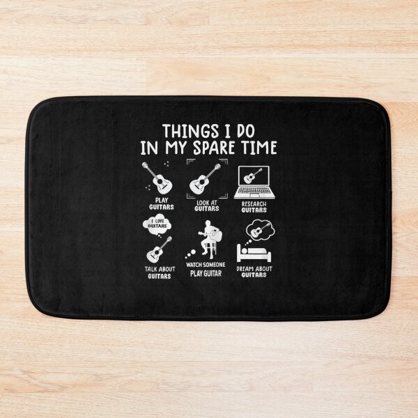 Item preview, Guitarist Funny Guitar Player 6 Things I Do In My Spare Time designed and sold by Goleon12.