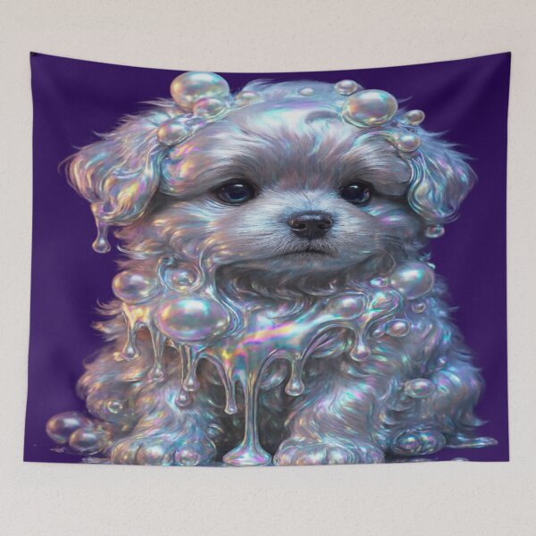 Item preview, Copy of iridescent bubble puppy designed and sold by Ecosetereos.