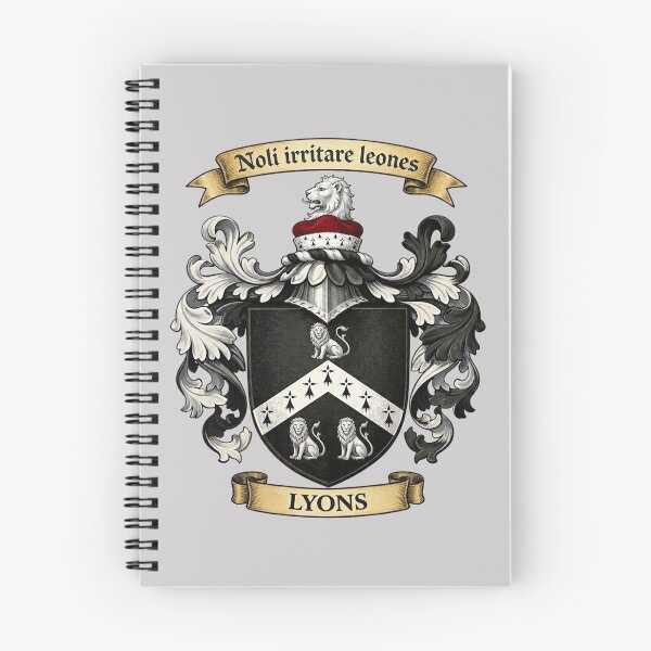 Item preview, The Lyons Family Coat of Arms designed and sold by BagTown Clans.