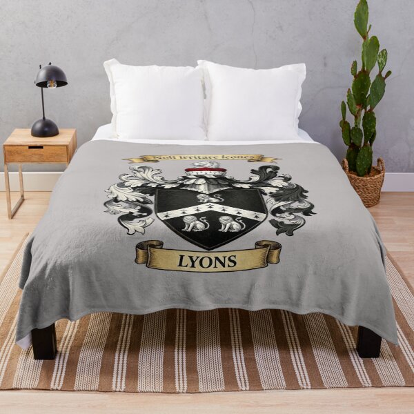 Item preview, The Lyons Family Coat of Arms designed and sold by BagTown Clans.