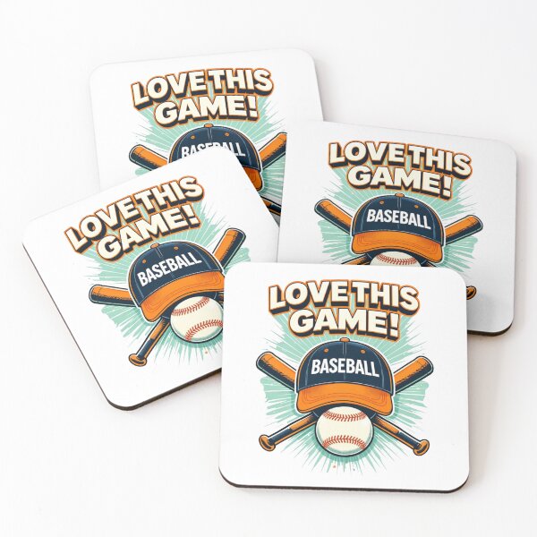 Item preview, Love This Game Baseball Retro Sports Design – Vintage Fan Graphic designed and sold by IvannaMoroz.