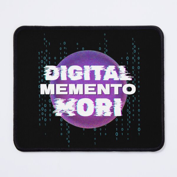Item preview, Digital Memento Mori - Glitch Art Tech Graphic designed and sold by JB-designstudio.