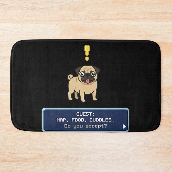 Item preview, Quest Pug designed and sold by Christopher Faxon.