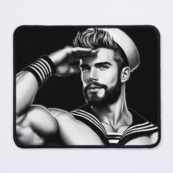 Item preview, French Gay Sailor Gay Pride Graphic Design designed and sold by ItsAKinkThing.