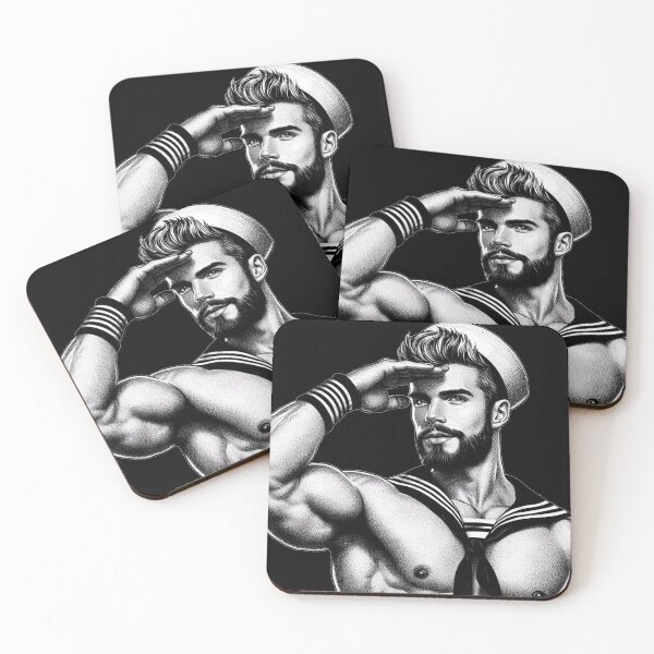 Item preview, French Gay Sailor Gay Pride Graphic Design designed and sold by ItsAKinkThing.