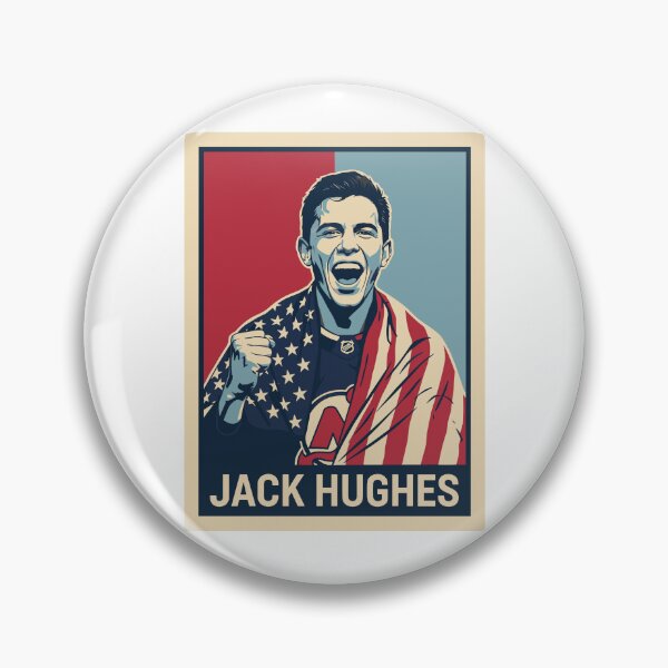 Item preview, Jack Hughes NHL Heroic Poster - New Jersey Devils Star Art designed and sold by Evaevonechi.