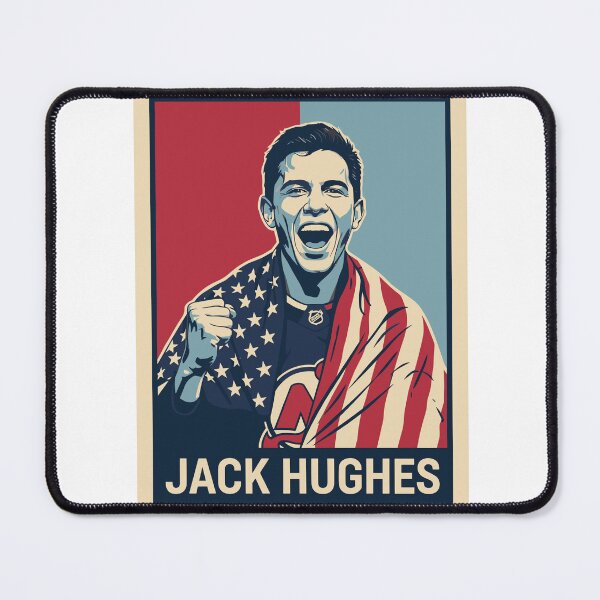 Item preview, Jack Hughes NHL Heroic Poster - New Jersey Devils Star Art designed and sold by Evaevonechi.