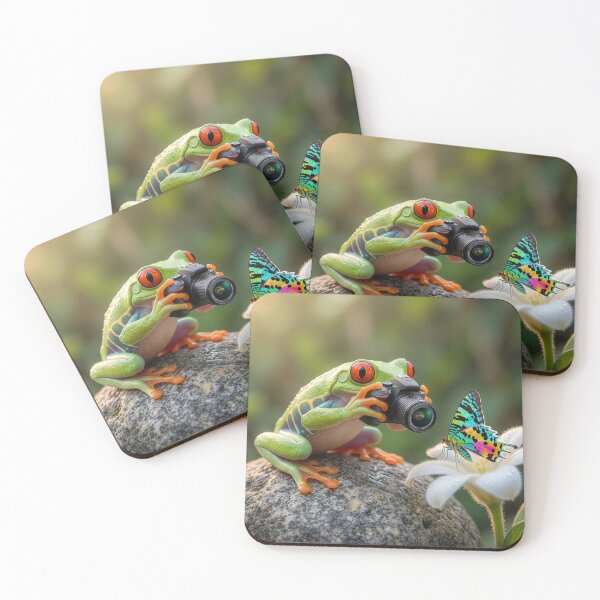 Item preview, Red-Eyed Tree Frog Photographer designed and sold by Tridentulus.