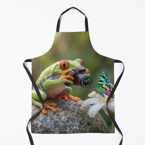 Item preview, Red-Eyed Tree Frog Photographer designed and sold by Tridentulus.