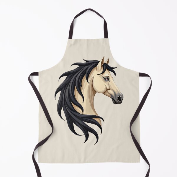 Item preview, Buckskin Horse Head | Elegant Equestrian Horse Design designed and sold by Debbie Schulte.