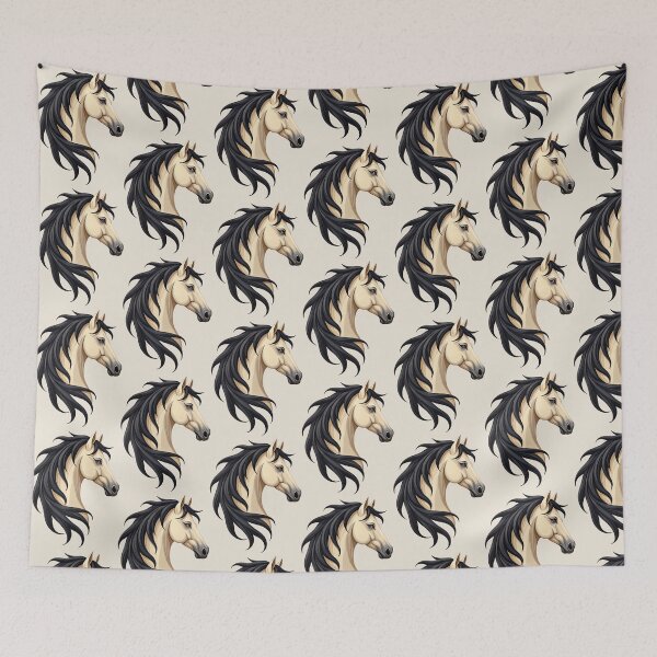 Item preview, Buckskin Horse Head | Elegant Equestrian Horse Design designed and sold by Debbie Schulte.
