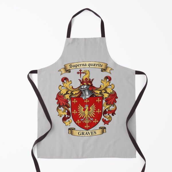 Item preview, The Graves Family Coat of Arms designed and sold by BagTown Clans.