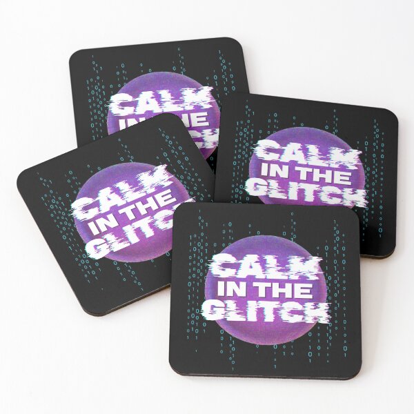 Item preview, Calm In The Glitch - Retro Tech Art designed and sold by JB-designstudio.