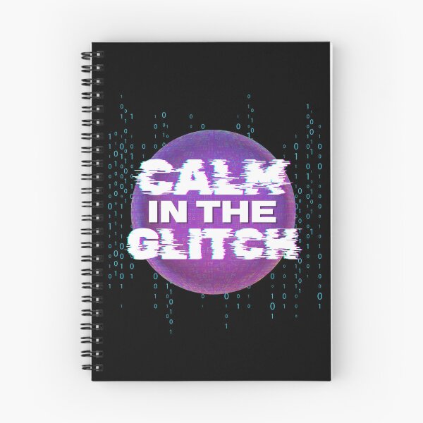 Item preview, Calm In The Glitch - Retro Tech Art designed and sold by JB-designstudio.