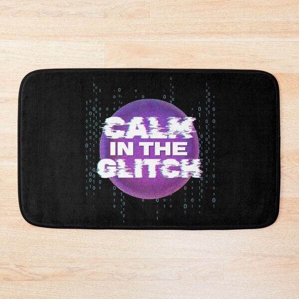 Item preview, Calm In The Glitch - Retro Tech Art designed and sold by JB-designstudio.