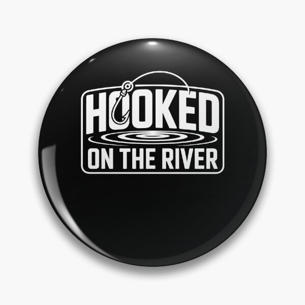 Artikelvorschau, Hooked On The River Fliegenfischen entworfen und verkauft von MooonTees.