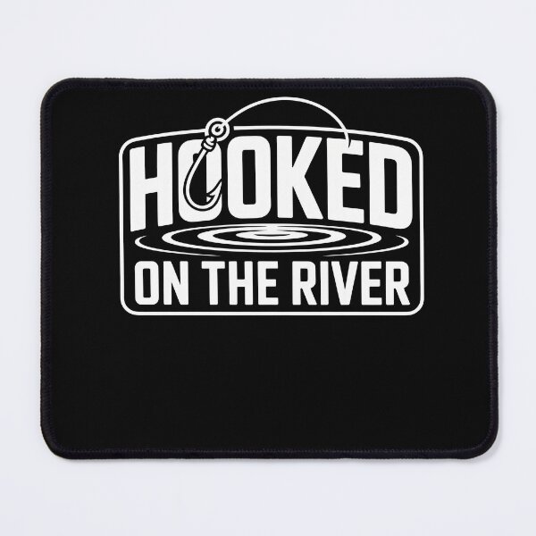 Item preview, Hooked On The River Fly Fishing Life designed and sold by MooonTees.