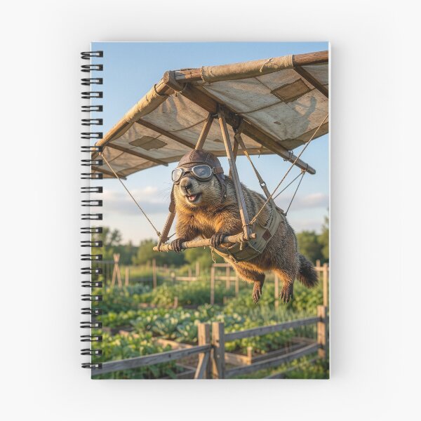 Item preview, Groundhog Conducts Aerial Invasion of Garden designed and sold by Tridentulus.