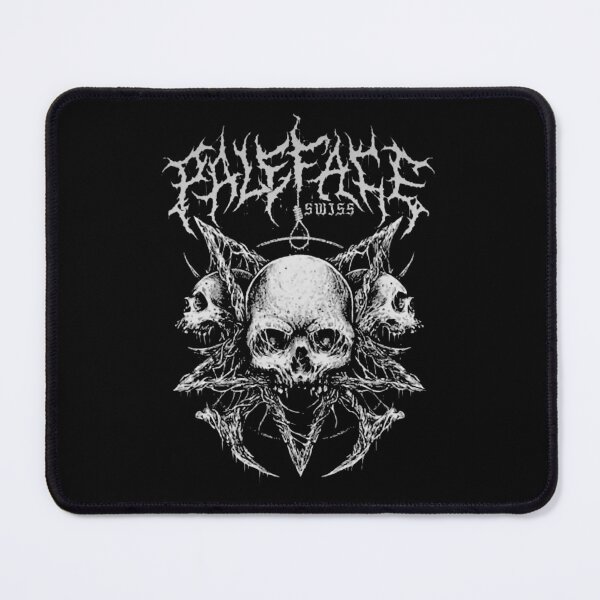 Item preview, Paleface Swiss Heavy Hardcore Triple Skull Art designed and sold by billyawoodwrd.