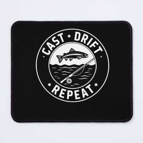 Item preview, Cast Drift Repeat Fly Fishing designed and sold by MooonTees.