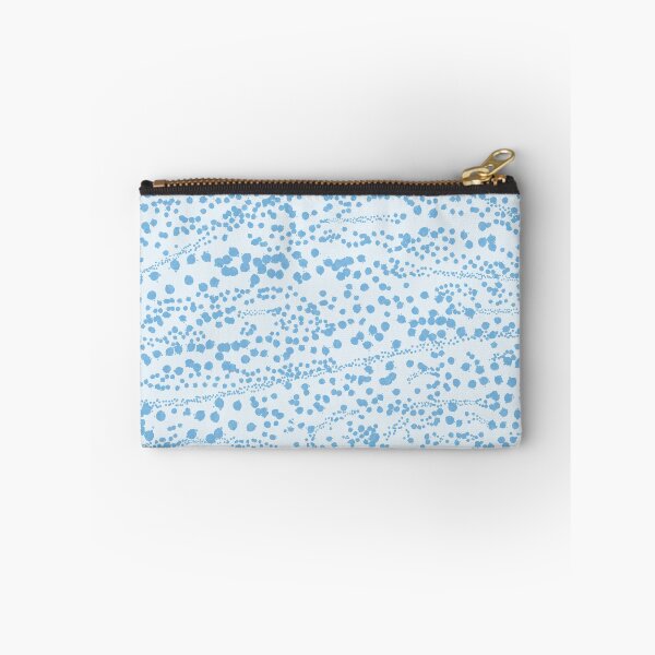 Item preview,  Abstract Ink Blot Strata Pattern in Ice Blue designed and sold by kierkegaard.