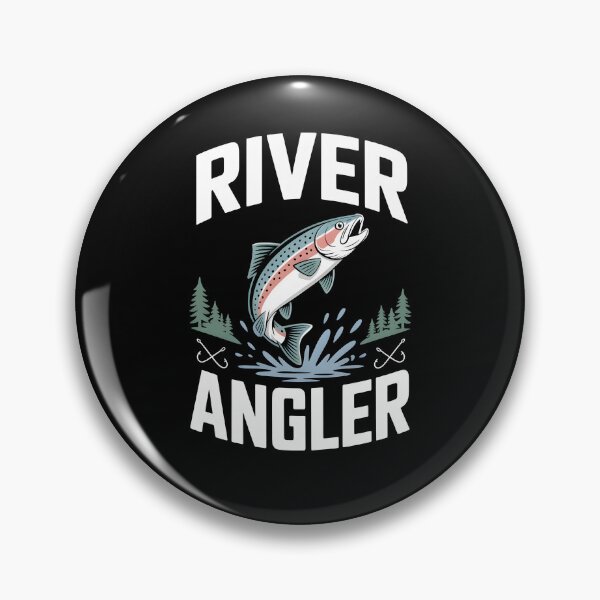 Artikelvorschau, River Angler Fliegenfischen Angeln entworfen und verkauft von MooonTees.