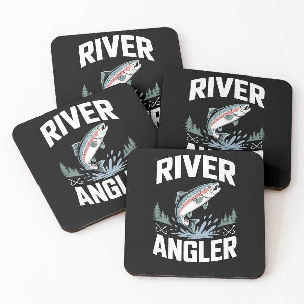 Item preview, River Angler Fly Fishing designed and sold by MooonTees.