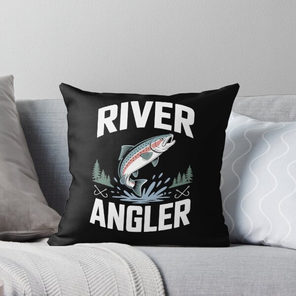 Item preview, River Angler Fly Fishing designed and sold by MooonTees.