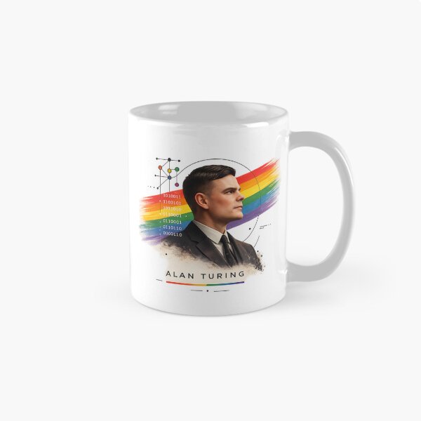 Item preview, Alan Turing LGBTQ+ designed and sold by Li. Images of everything.