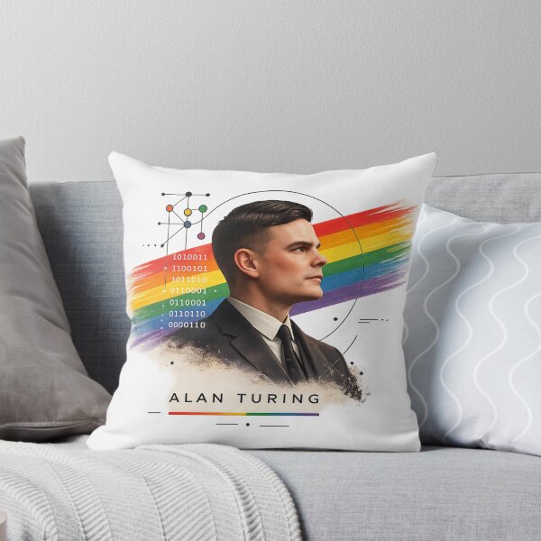 Item preview, Alan Turing LGBTQ+ designed and sold by Li. Images of everything.