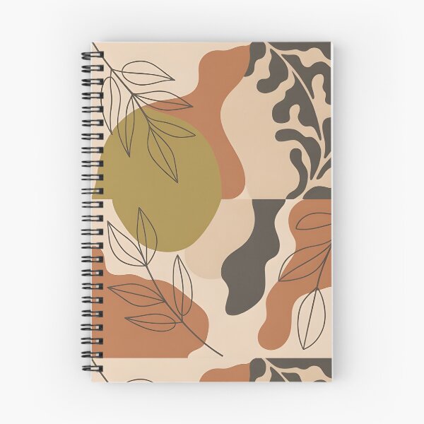 Item preview, Earthy Botanical Abstract Pattern – Modern Nature-Inspired Design designed and sold by TESHYS.