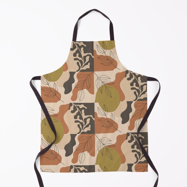 Item preview, Earthy Botanical Abstract Pattern – Modern Nature-Inspired Design designed and sold by TESHYS.