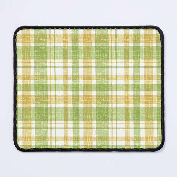Item preview, Modern Green and Yellow Tartan Pattern designed and sold by Nekogobido.