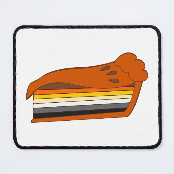 Item preview, Bear Slice of Pie Pride Flag designed and sold by HarveyHandcraftsandDesigns.