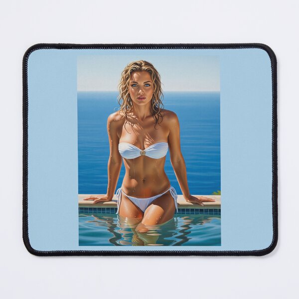 Item preview, white bikini blues designed and sold by Gene Arts.