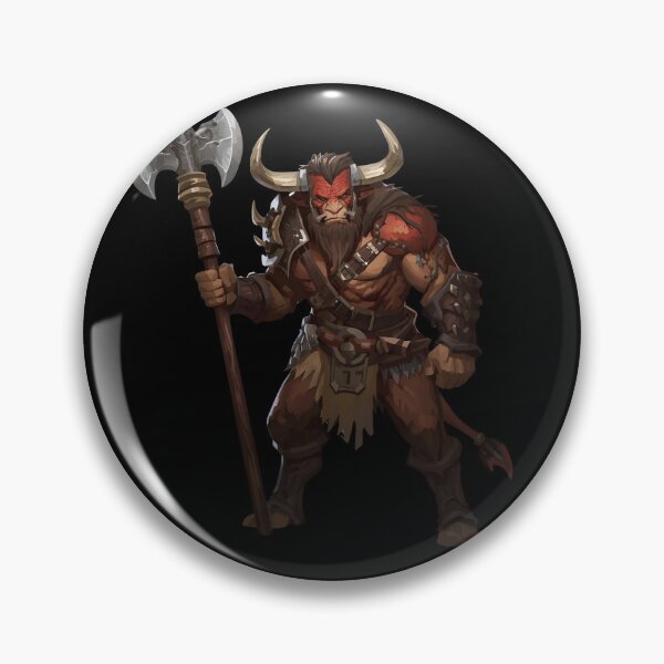 Item preview, Minotaur Powerful warrior with axe 2 designed and sold by Neon G.