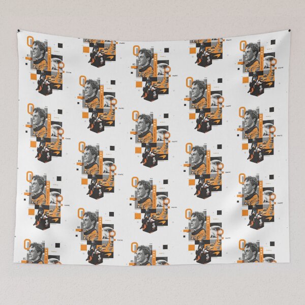 Item preview, Oscar Piastri McLaren F1 Formula 1 Fan Art Collage Design designed and sold by Novaque.
