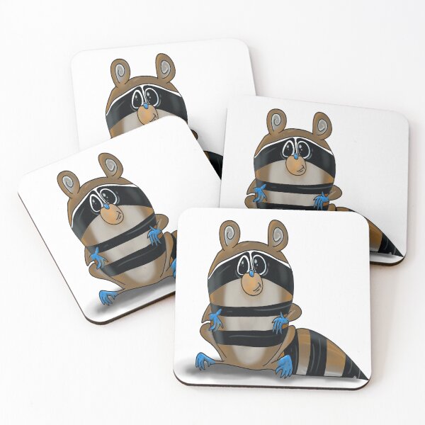 Item preview, Racoon designed and sold by toonsbygeorge.