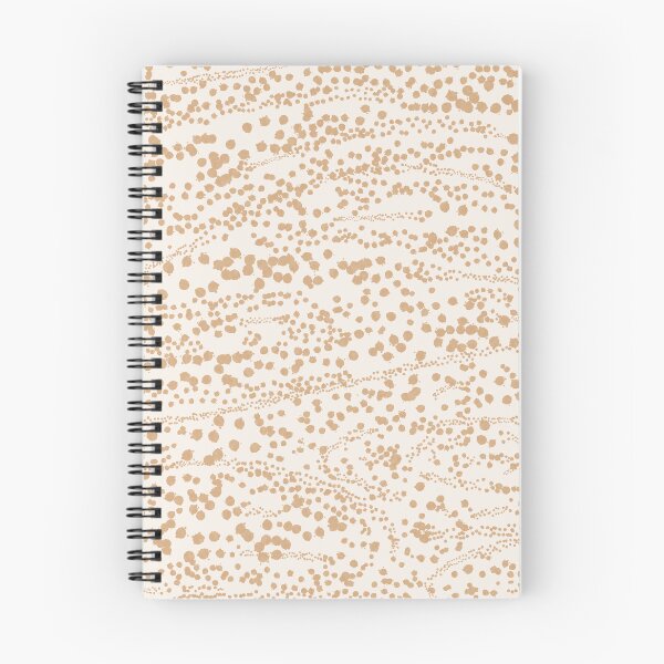 Item preview, Abstract Ink Blot Strata Pattern in Neutral Camel Beige designed and sold by kierkegaard.